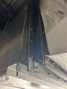 Fig 4: Ductwork sections that had to be removed