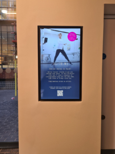 Fig 5 - Closeup of new digital screen