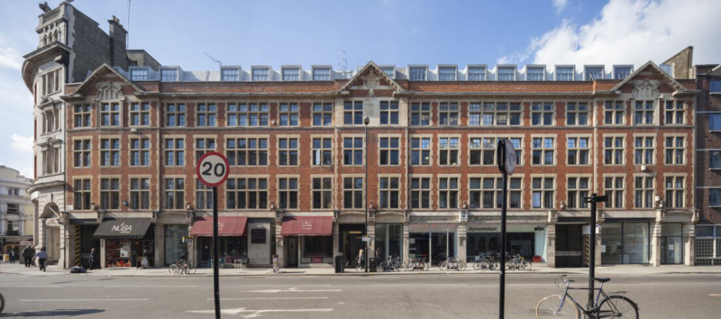 Fig 1 - Front elevation of building